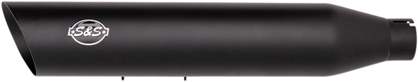 Slash Cut Ec Slip-on Mufflers Black, 3, nordicamoto.ro