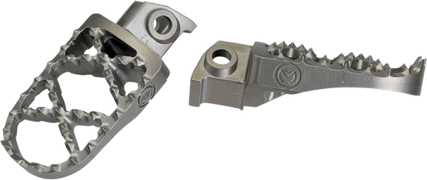 MOOSE RACING Pro Footpegs Silver -1