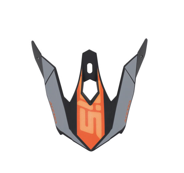 Cozoroc Casca Copii Acerbis Eclipse Rosu/Gri-4