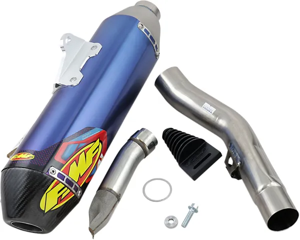 Factory 4.1 Rct Slip-on Muffler Anodized Blue-0