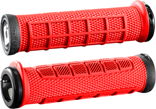 Elite Pro Lock-on Grips Red 