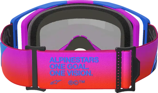 Vision 8 Corp Goggle Blue, Orange, Purple -2