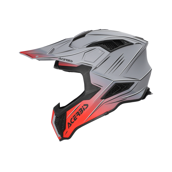 Casca Acerbis Airstrike-X Rosu/Gri XXL-7