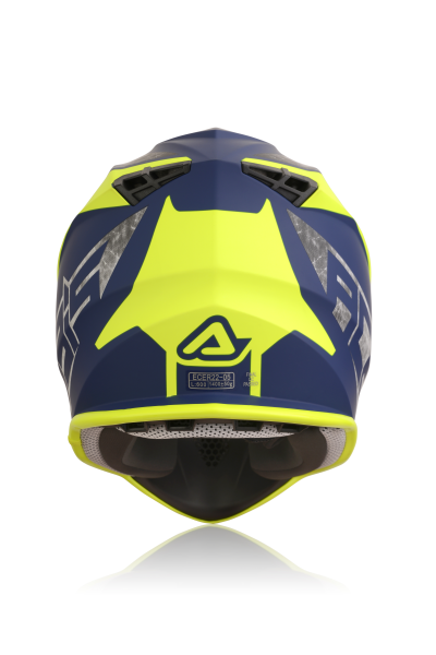 Casca Acerbis Linear Yellow/Blue-2