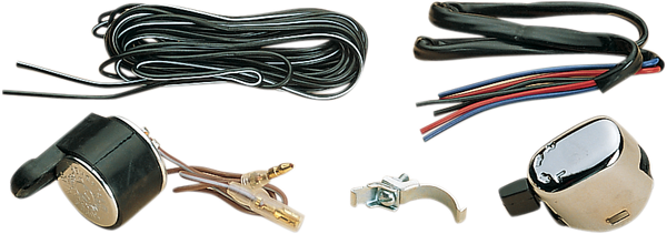 Universal Turn Signal Wiring Kit Chrome-0