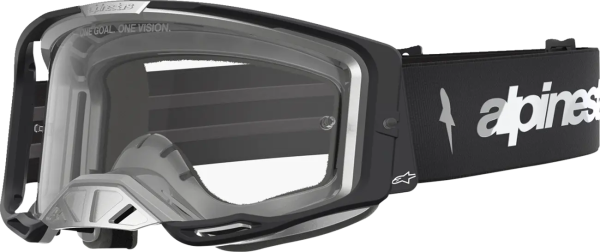 Vision 8 Amber Goggle Silver, Black, 1, nordicamoto.ro