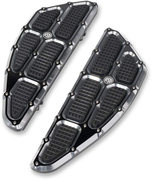 Traction Floorboards Black, 2, nordicamoto.ro
