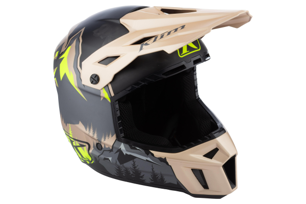 Casca Snowmobil Klim F3 Carbon ECE Wild - Chameleon-19