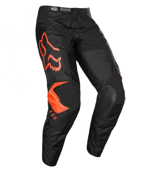 Pantaloni Fox 180 Prix Black/Orange-1