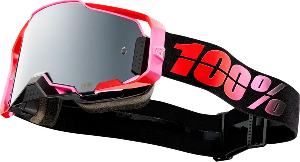 Ochelari 100% Armega Guerlin Mirror Silver ONE SIZE, 11, nordicamoto.ro