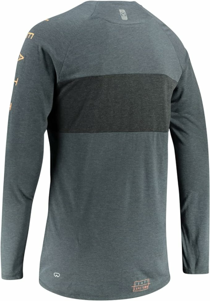 Tricou MTB Leatt Gravity 2.0 Gray/Graphite-3