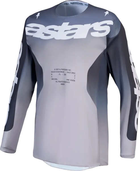 Tricou de curse Amber, gri, 1, nordicamoto.ro