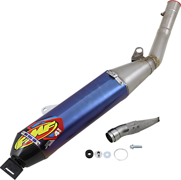 Factory 4.1 Rct Slip-on Muffler Anodized Blue 