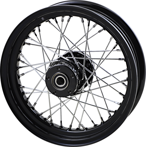 Replacement Laced Wheel Black, 1, nordicamoto.ro
