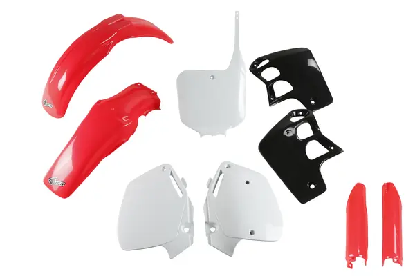 Full Body Replacement Plastic Kit Black, Red, White -0