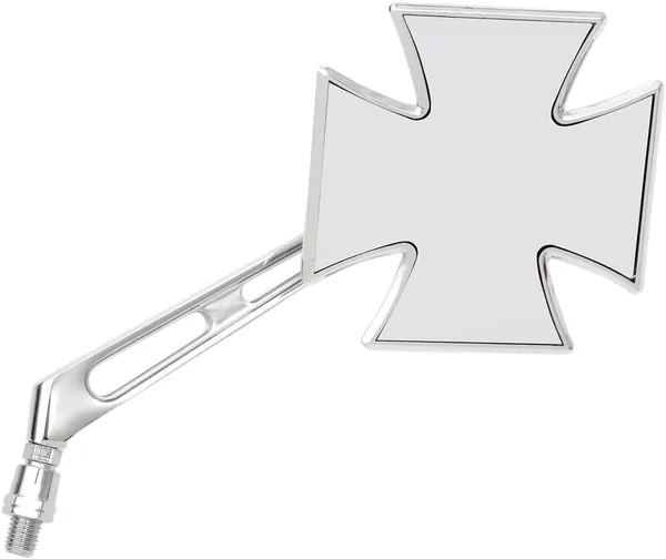 Maltese Cross Mirror Silver-0