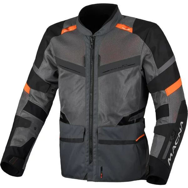 Geaca de vara impermeabila touring MACNA CAPTANE Negru S, 7, nordicamoto.ro