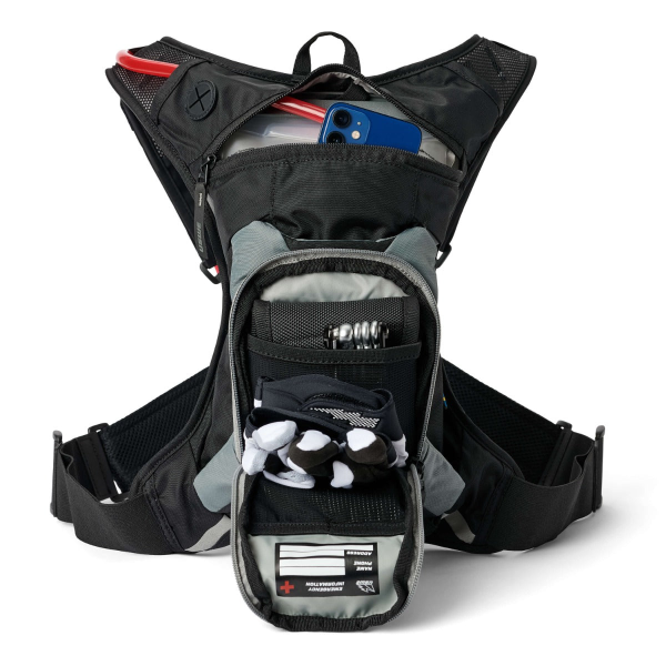 Rucsac de hidratare USWE MOTO HYDRO 3L Adventure Fit cu rezervor HydraPak 2L, 4, nordicamoto.ro