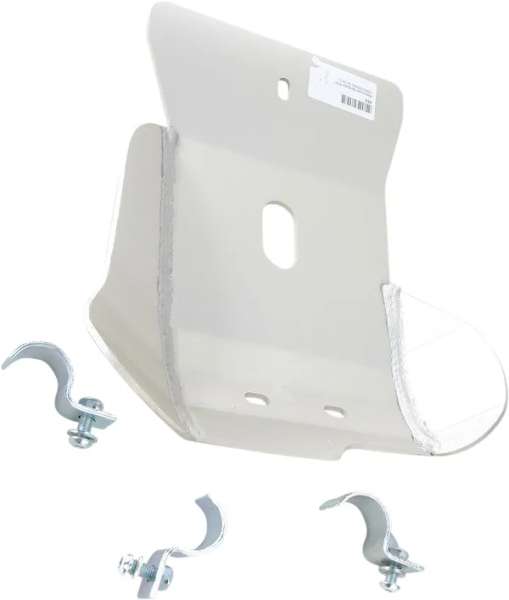 MOOSE RACING Aluminum Skid Plate Silver -0