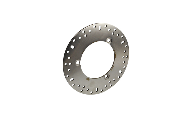 Round D-series Scooter Brake Rotor Silver, Stainless Steel, 1, nordicamoto.ro