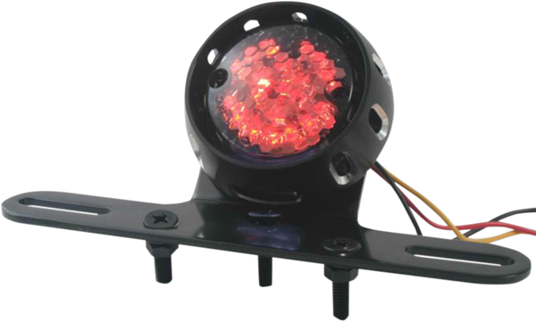 E-marked  Taillight With License Plate Light Red, 1, nordicamoto.ro