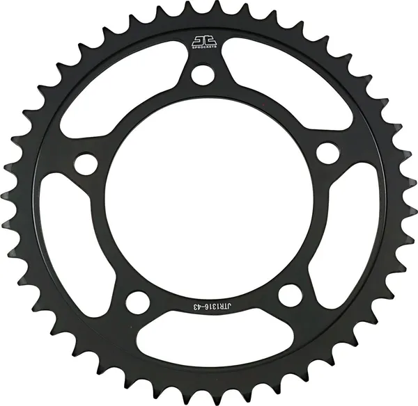 JT SPROCKETS Steel Rear Sprocket Black -0
