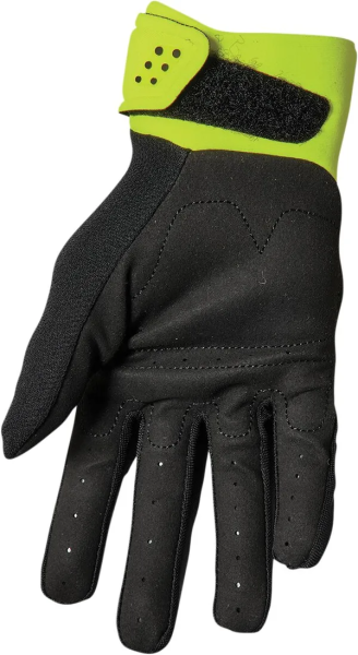 Mănuși copii Thor Spectrum Acid Yellow/Black-1