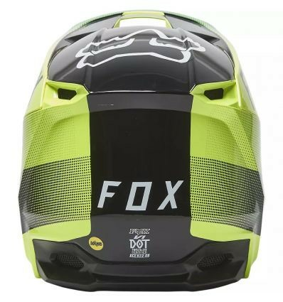 Casca Fox V1 RIDL ECE Fluo Yellow-1