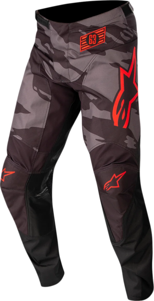 Pantaloni copii Alpinestars Racer Tactical Black/Camo/Red-1