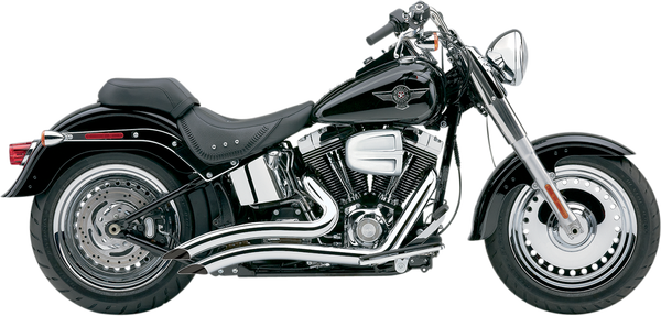 Speedster Swept Short Exhaust System Chrome, 2, nordicamoto.ro