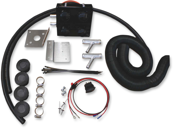 Utv Cab Heater Kit Black, 1, nordicamoto.ro