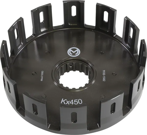 MOOSE RACING Coș de ambreiaj din aluminiu turnat sub presiune, cu tampon, anodizat, 1, nordicamoto.ro