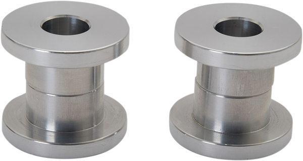 Standard Solid Handlebar Riser Bushing Silver, 1, nordicamoto.ro