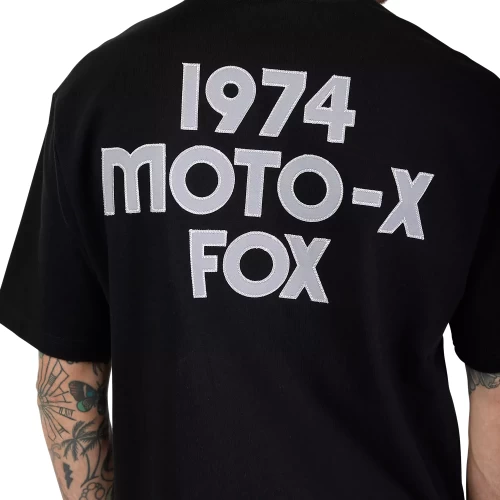 Tricou Fox MOTO-X OVERSIZED Black-3