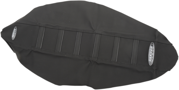 6-rib Gripper Seat Cover Black, 2, nordicamoto.ro