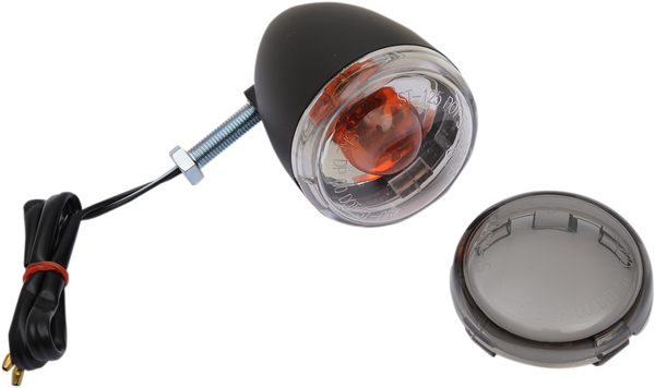 Universal Turn Signal Black, Matte, 1, nordicamoto.ro