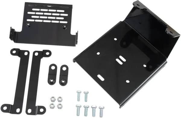 Winch Mount Black -0