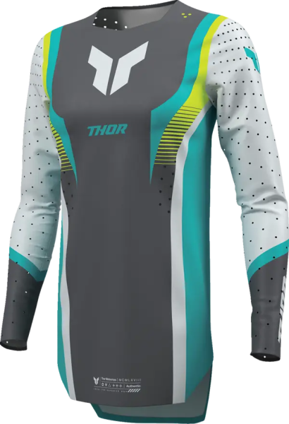 Womens Sportmode Velocity Jersey Gray, Blue -4