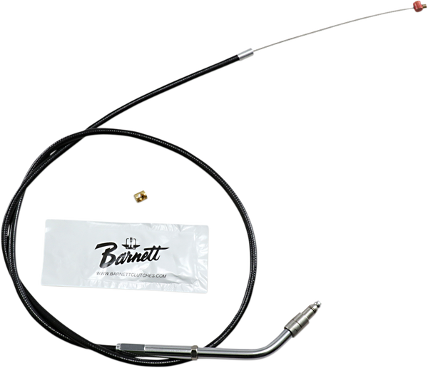 Black Vinyl Throttle/idle Cable Black Standard, 1, nordicamoto.ro
