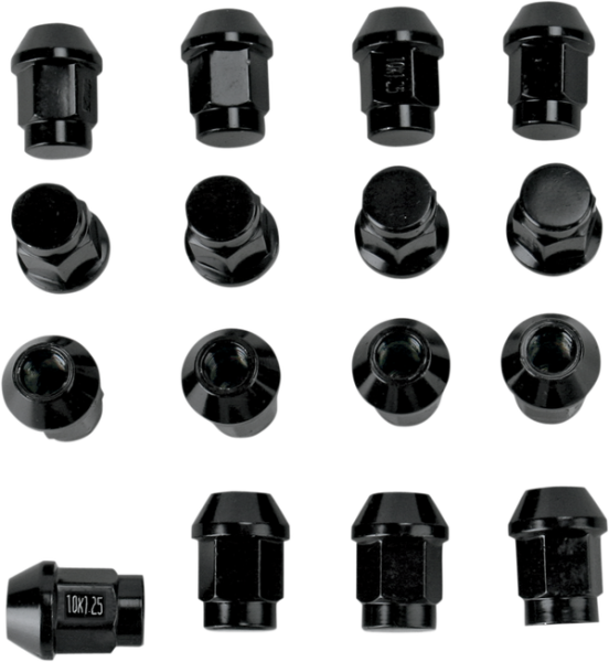Lug Nuts Black, 1, nordicamoto.ro