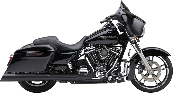 Gen 2 Nh Series Upper Cut Mufflers Black, Raven Black, 1, nordicamoto.ro