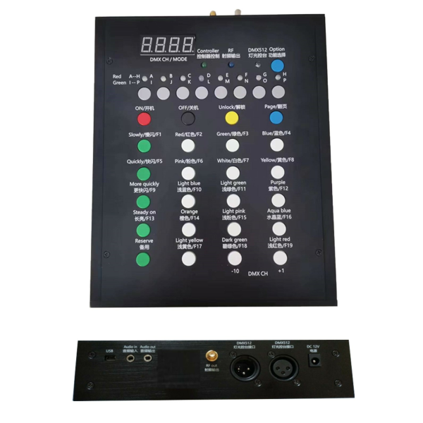 BRĂȚARĂ LED MULTICOLOR CU TELECOMANDĂ CFMOTO – WHITE REMOTE, 2, nordicamoto.ro