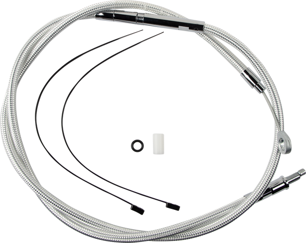 High-efficiency Braided Sterling Chromite Ii® Clutch Cable Silver, 2, nordicamoto.ro