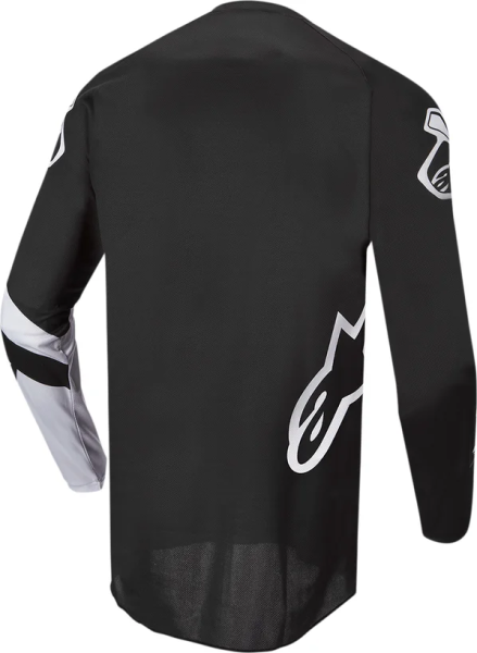 Tricou copii Alpinestars Racer Chaser S21 Black/White M, 2, nordicamoto.ro