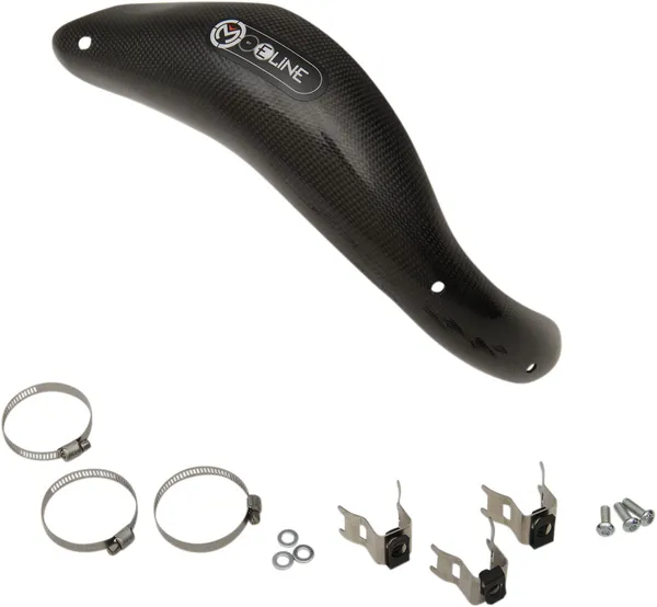 MOOSE RACING E Line 4-stroke Pipe Guard Black 