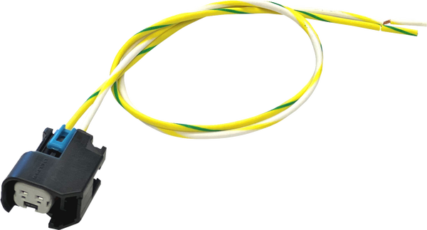 Rear Fuel Injector Connector Pigtail Black, Yellow, 2, nordicamoto.ro