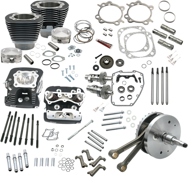 124(r) Hot Set Up® Engine Performance Kit Black, Powder Coated, 1, nordicamoto.ro