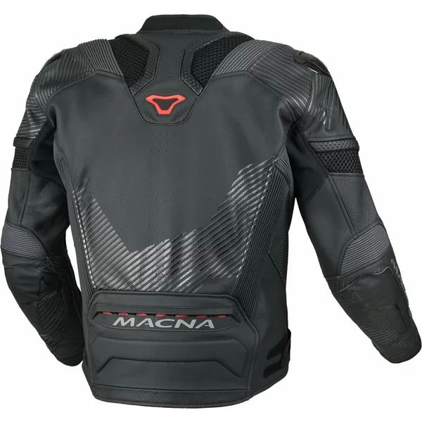 Geaca de piele sport MACNA IGNITE Negru 52, 2, nordicamoto.ro