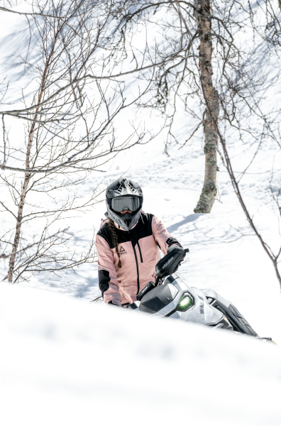 AMOQ Rocket V3 W's Monosuit Powder Pink/Black XS-1