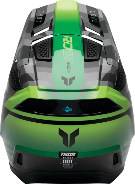 Casca Thor Fleet Camber Negru/Verde M-1